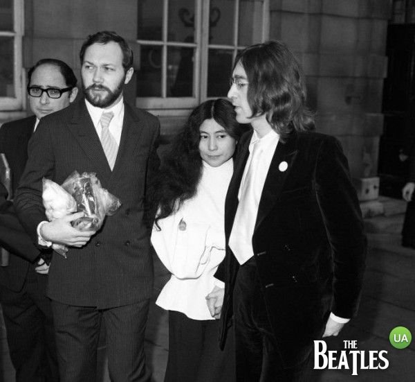 Peter Brown with John & Yoko